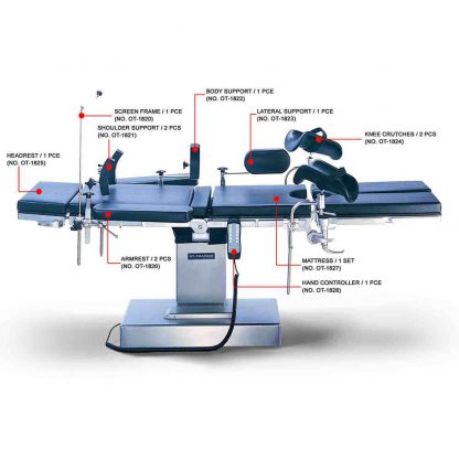 Bàn mổ đa năng St. Franics OT-2000